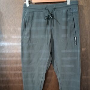 YoungLa tapered slim joggers zipped ankles